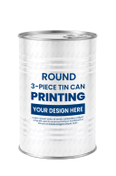 Hộp Thiếc In Đựng Cà Phê 425gr D401 (Φ99x150)